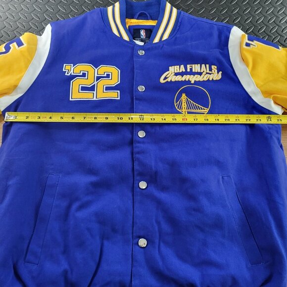 G-III Golden State Warriors Carl Banks 7x NBA Champions Varsity Jacket Size XL - Picture 5 of 7